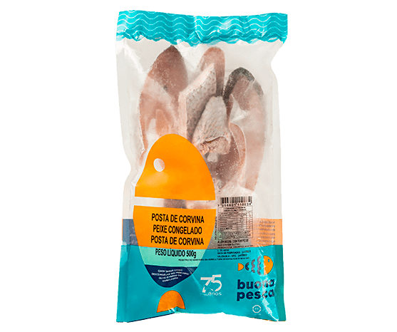 Posta de Corvina - 500g - Produtos Buona Pesca